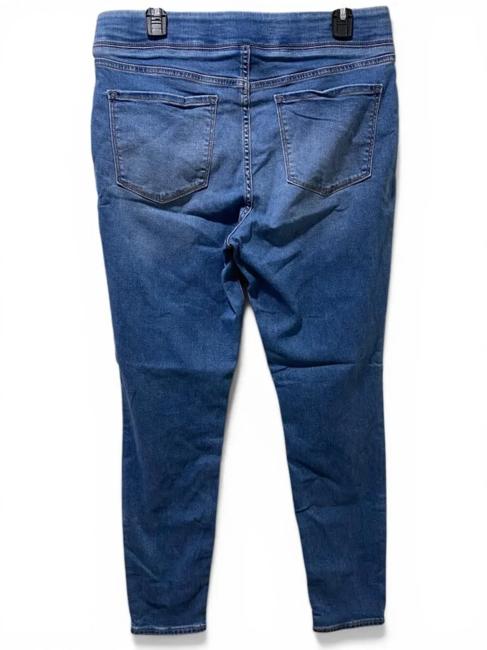 Old Navy Rockstar Jeggings Womens 12 Blue Stretch Pull On Skinny Jeans - Picture 2 of 10